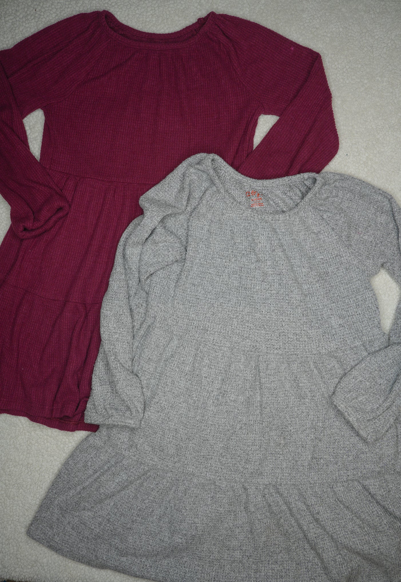 #31 Lot of 2 Girls' Cat & Jack Twirly Dresses, Size 6/6X