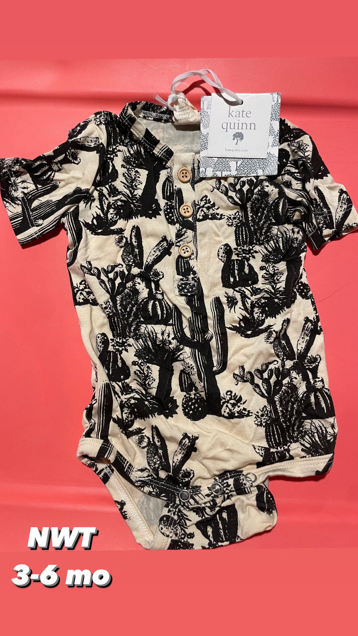44 Kate quinn cactus bodysuit 3-6 mo