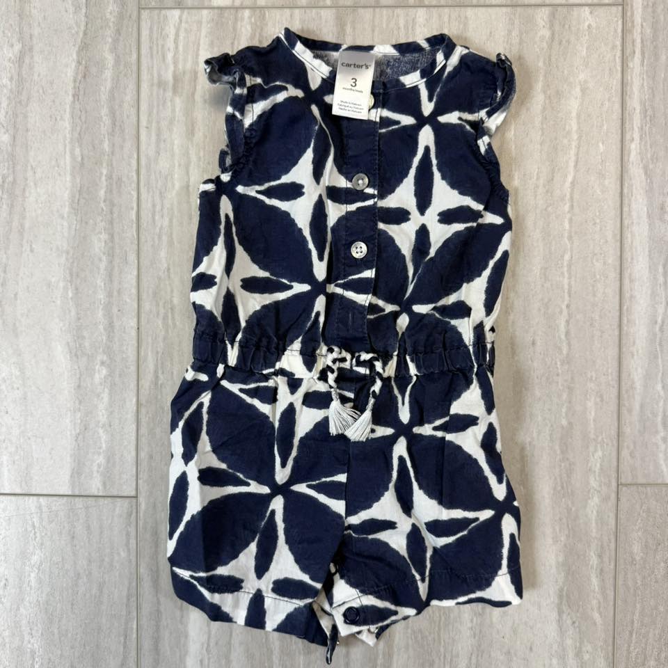 Seller 17 Carters Romper Baby Girl 3mo.