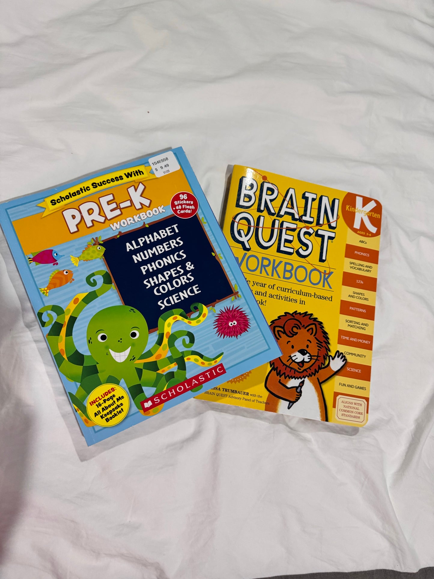 #133 Pre-K and Kindergarten Workbooks
