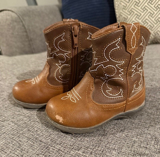 Seller #79 | Wonder Nation Cowboy Boots | Toddler Boy Size 6 REDUCED