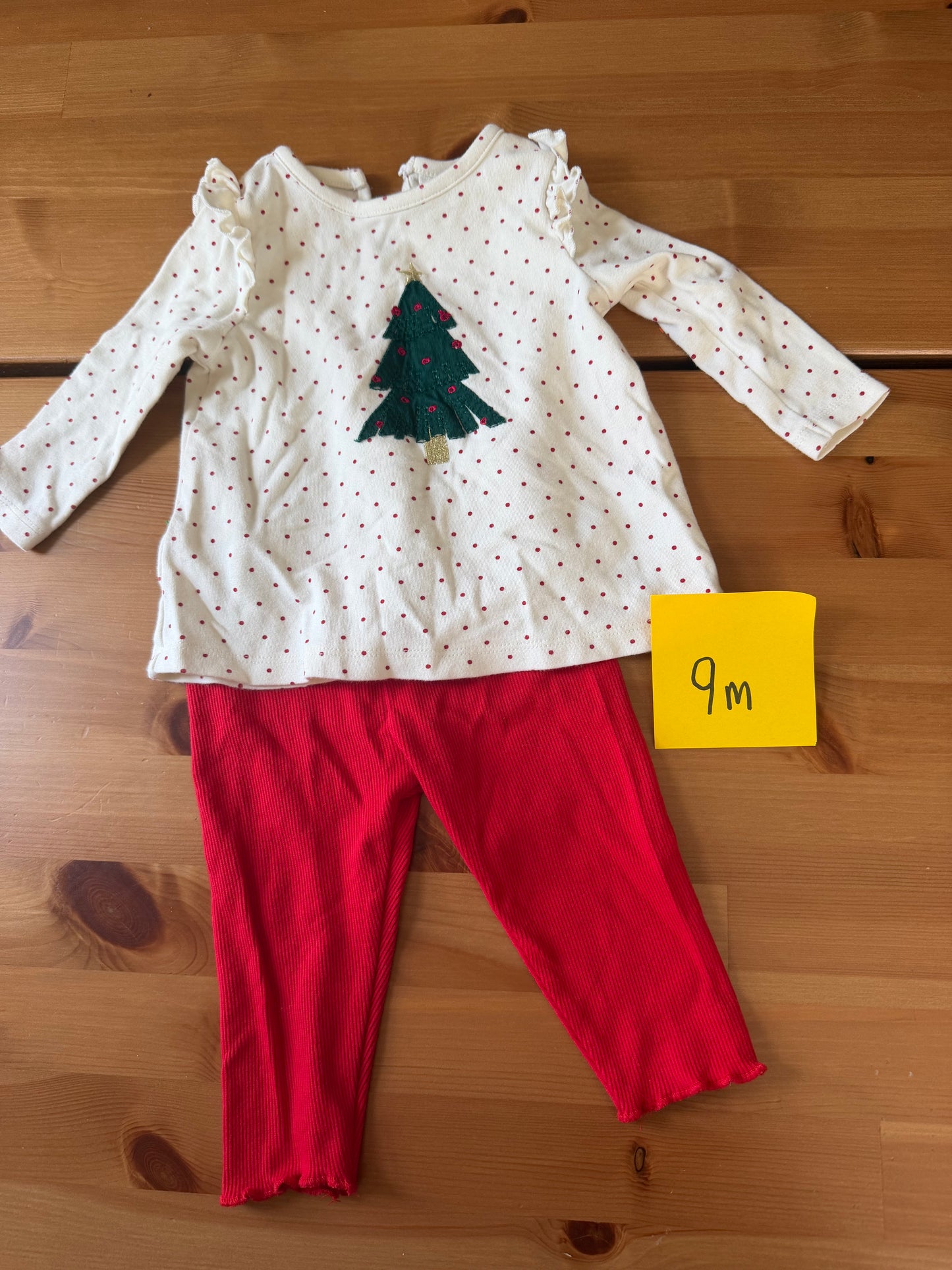 Seller #94 Baby Girl 6M Boutique Christmas Outfit