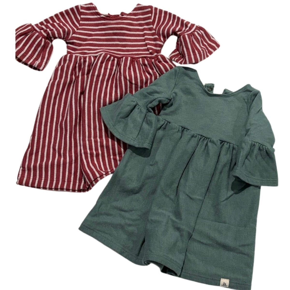 #88 | Girls | 12-18M | Little Road Co. | Bell Sleeve Dress Set
