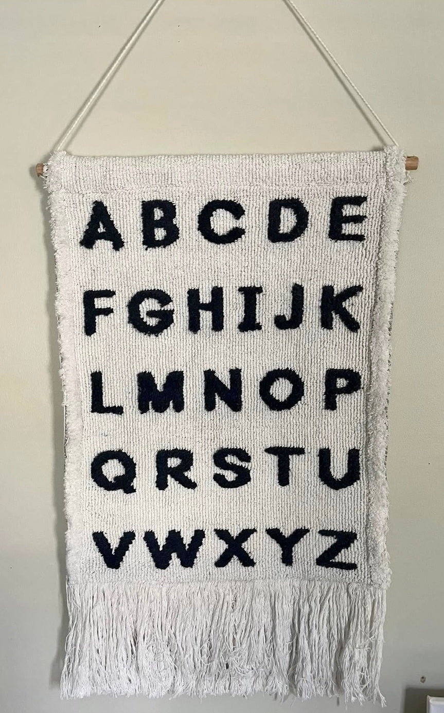 11/3 PRICE REDUCED Seller #20 large alphabet wall decor