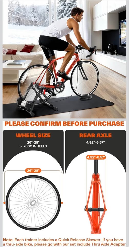 Seller 128 - Sportnee Magnetic Bike Trainer - New!