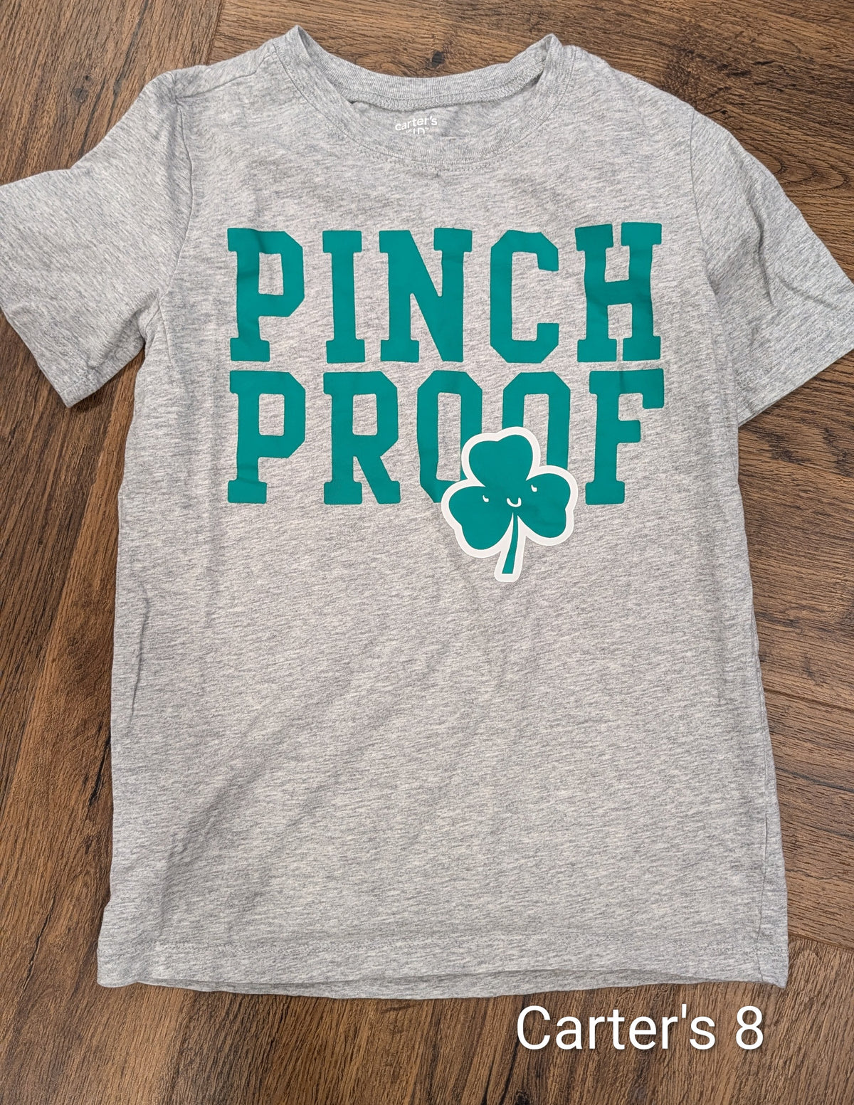 #3 Carter's, size 8 St Patrick's Day tshirt