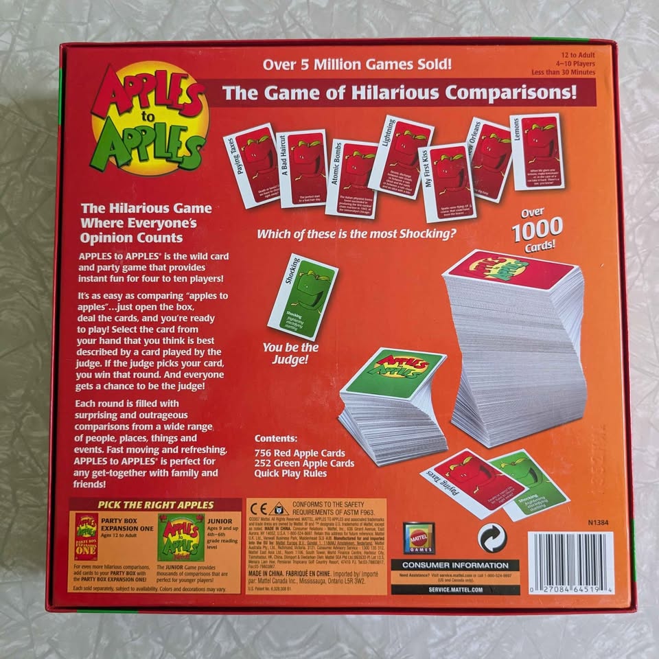 #61 Apples to Apples Party Box