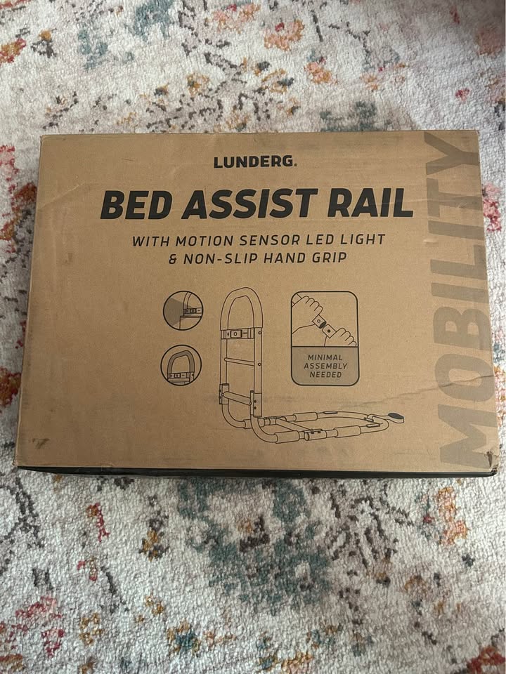Seller 128 - Bed Assist Rail - New in Box - Great for C Section Recovery!