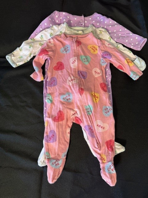 Seller #141 0-3 Month Sleeper GUC (set of 3) SR