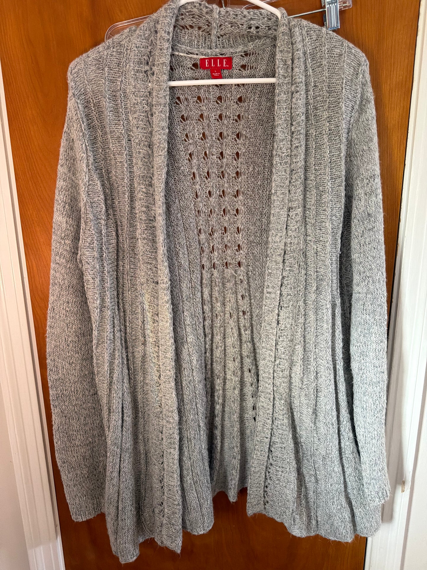 Seller 120, VGUC Women's Elle Cardigan Size Large