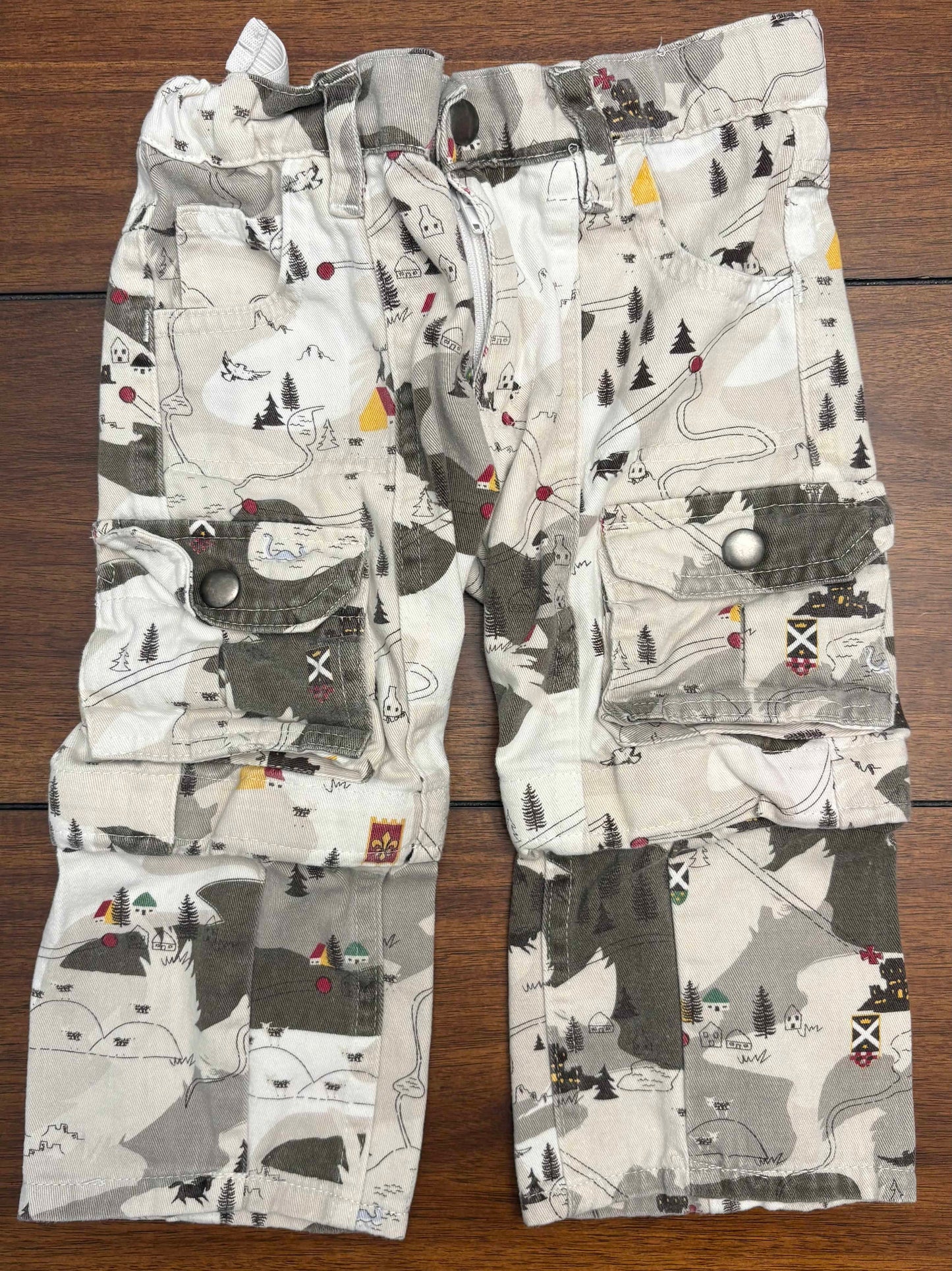 Seller #210 Disney Boys Size 24M Black Red & Blue Loch Ness Monster Outfit