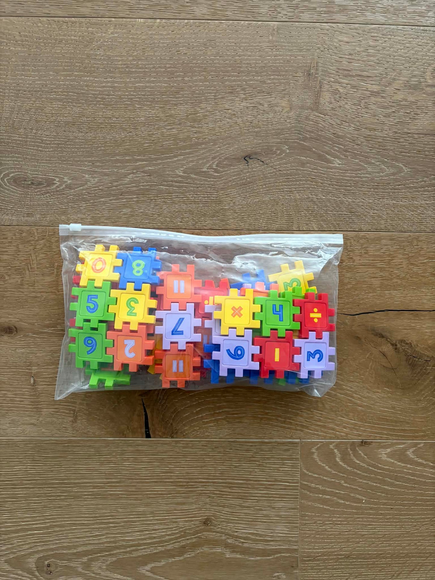 #196 NEVER USED Numbers and Math Puzzle (Great for On-the-Go/Restaurants!)