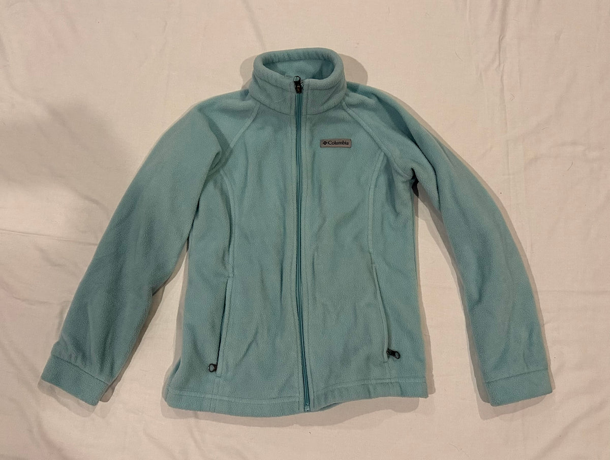 Seller #142 Girls size M (10/12) Columbia Aqua Fleece Jacket