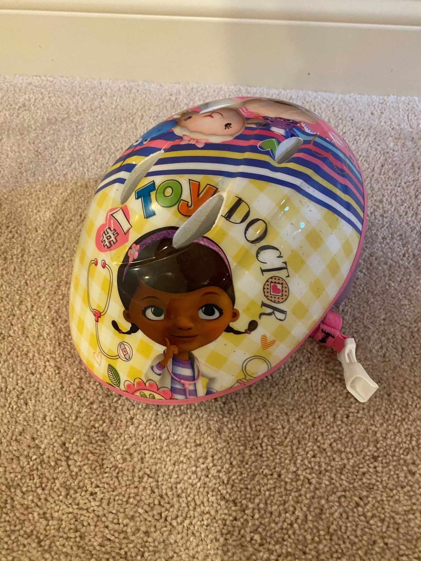 179 "Reduced" Dog McStuffins Bike Helmet-Small Youth