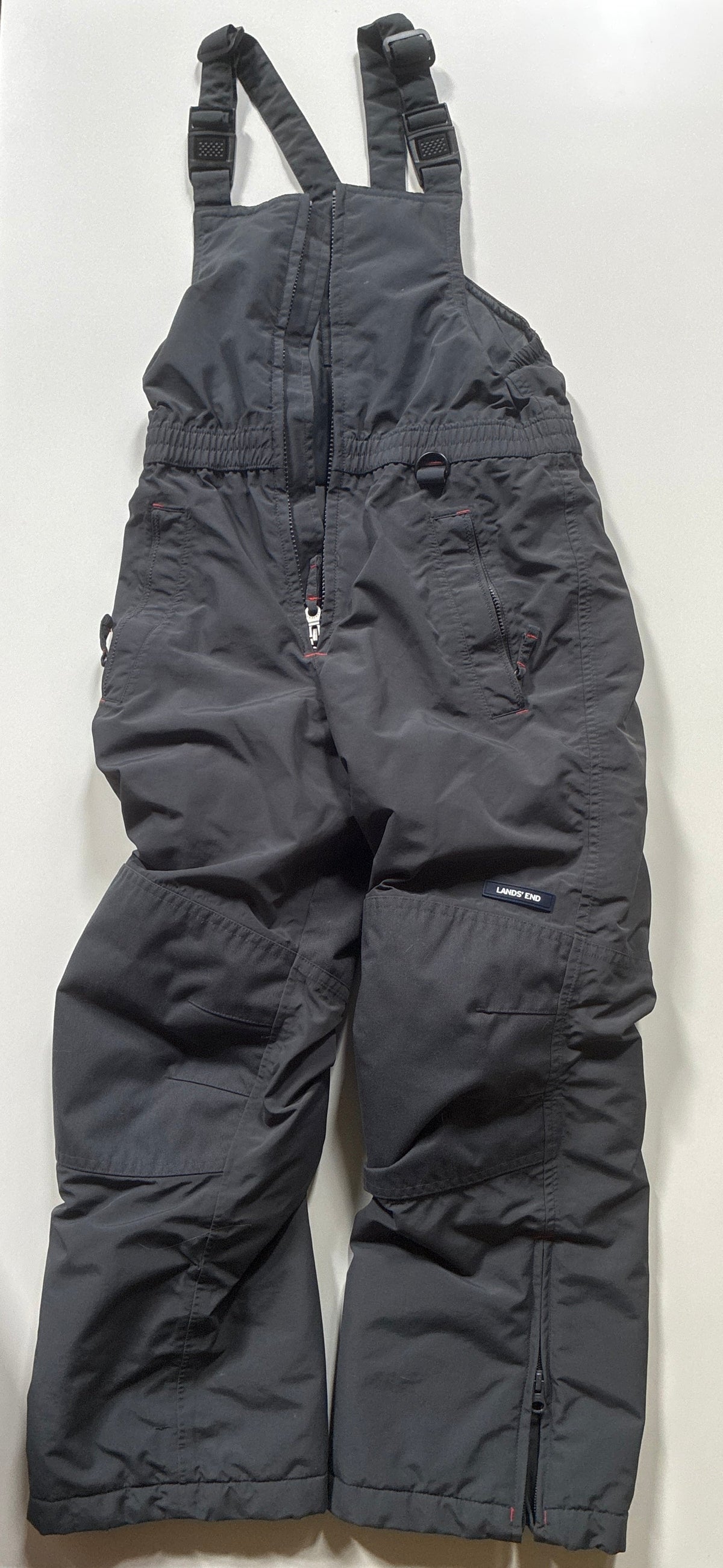 Seller 76 Lands End Ski Bib Size 8