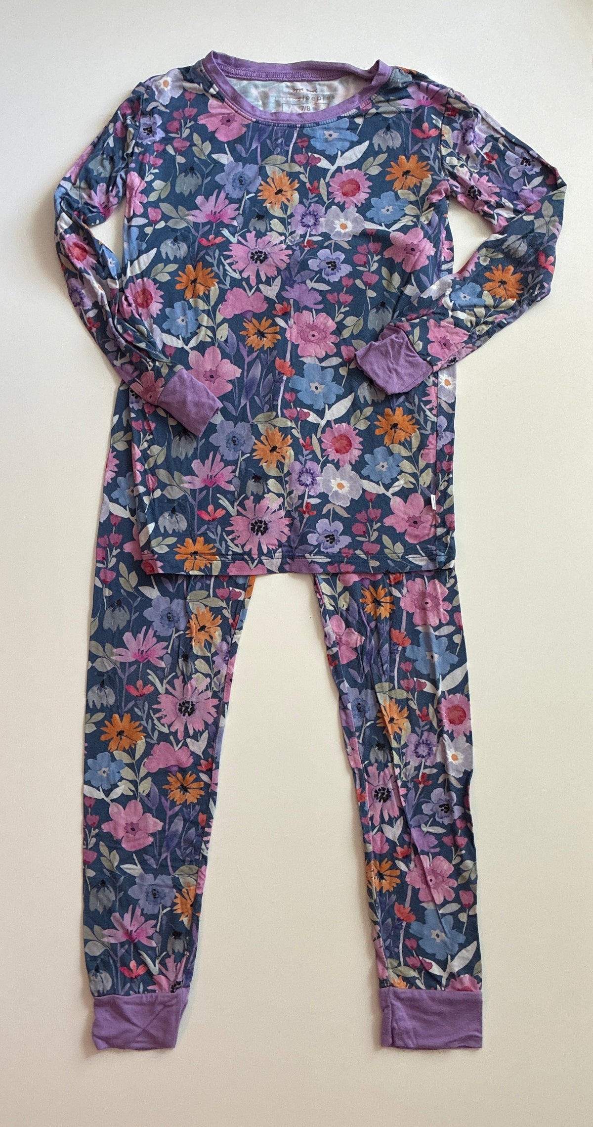 Seller 76 Little Sleepies Pajamas Size 7/8