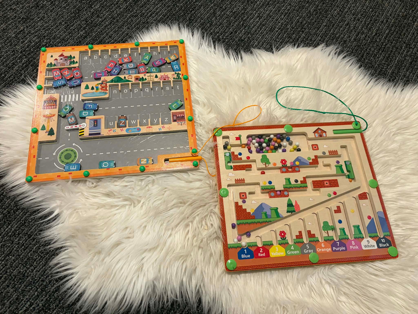 #196 Magnetic Alphabet and Numbers Games (Great for Travel and Restaurants!)