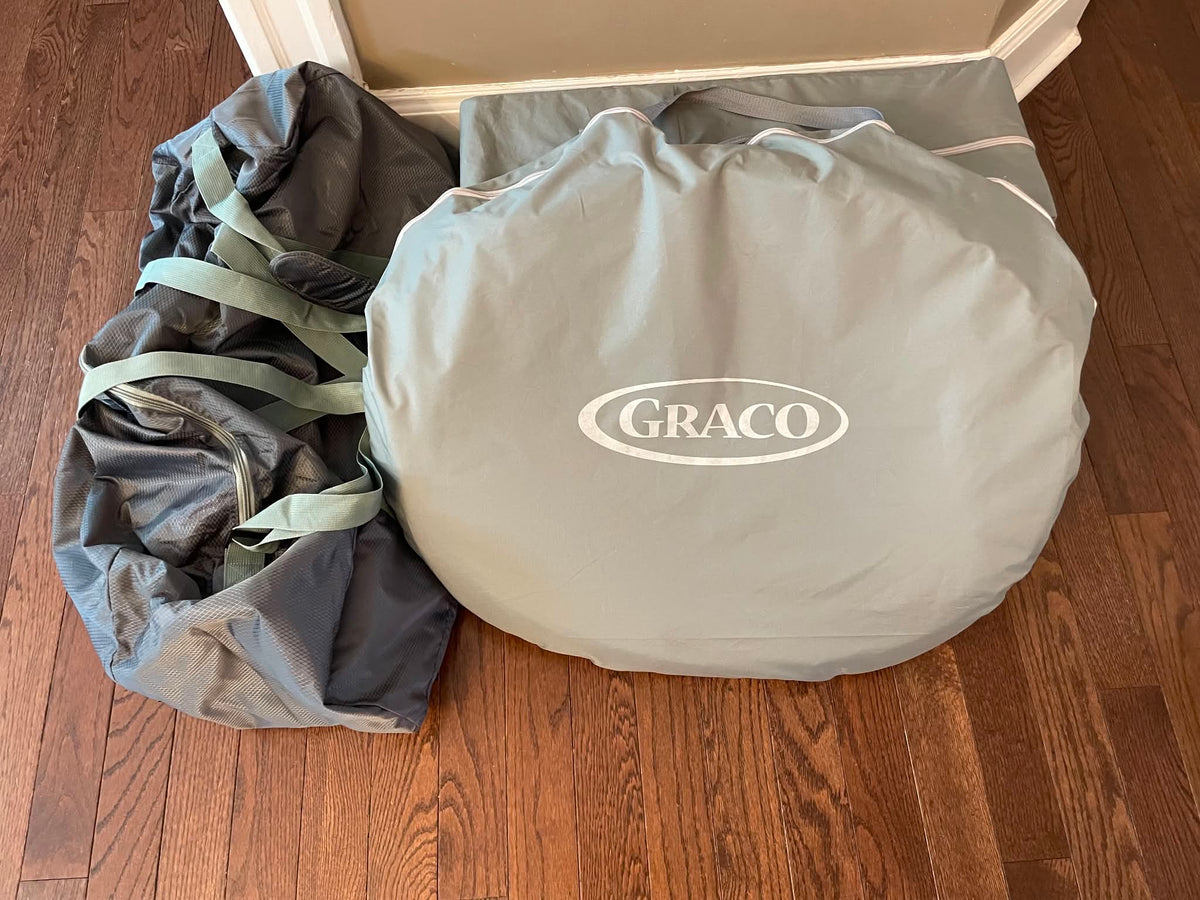 #54 - Graco Pack N' Play Dome LX Playard with Baby Bassinet & Changing Table