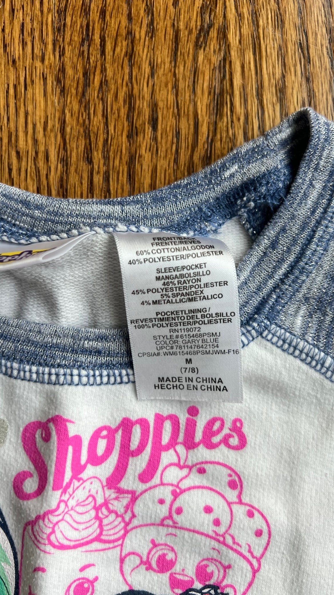 Seller #115 - REDUCED Shoppies Girl Size 7/8 (Medium) Long Sleeve Tops, Set of 2, GUC