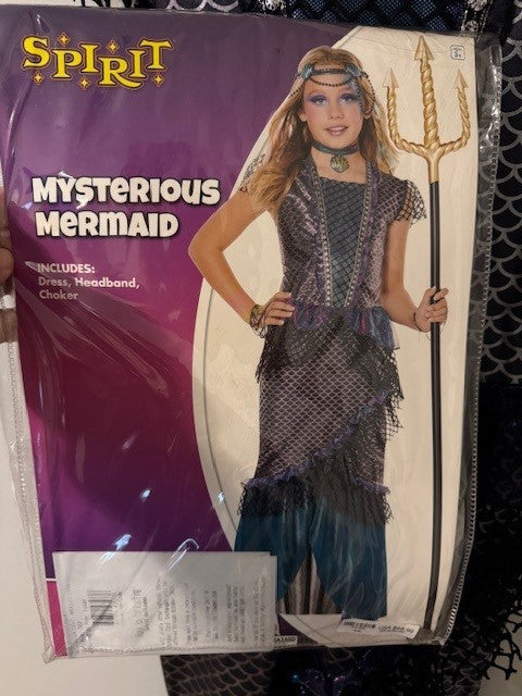 REDUCED #141 Mystical Mysterious Mermaid Costume Child Medium GUC