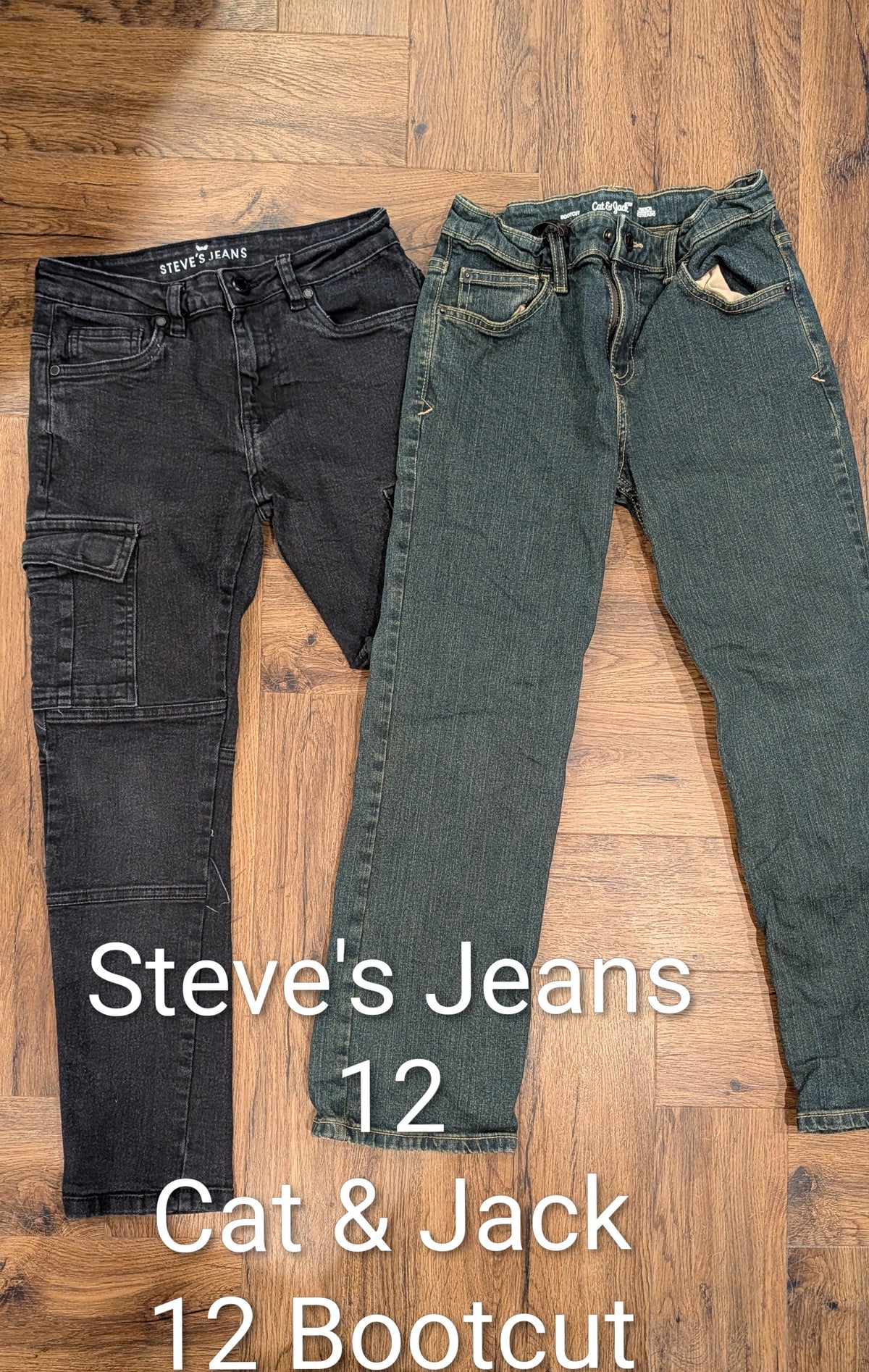 #3 Steve's and Cat & Jack jeans, size 12