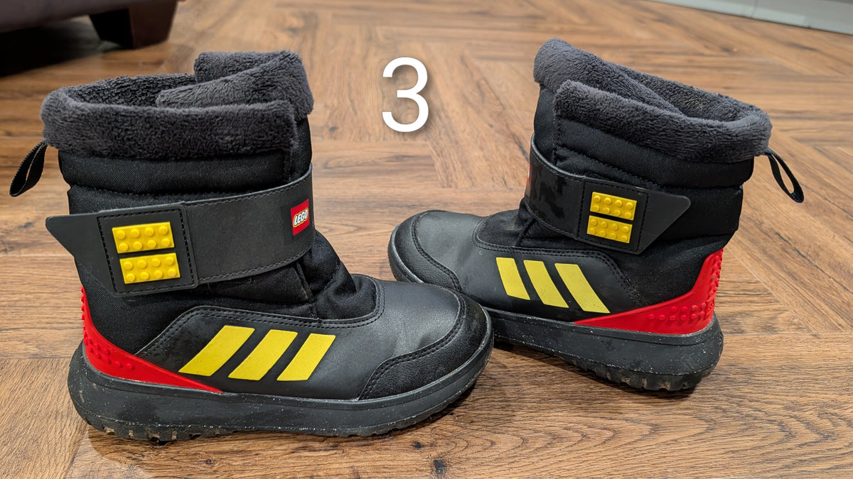 #3 Adidas LEGO Snow Boots, size 3