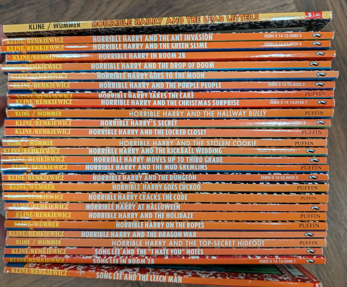 #3 Horrible Harry books, set of 27