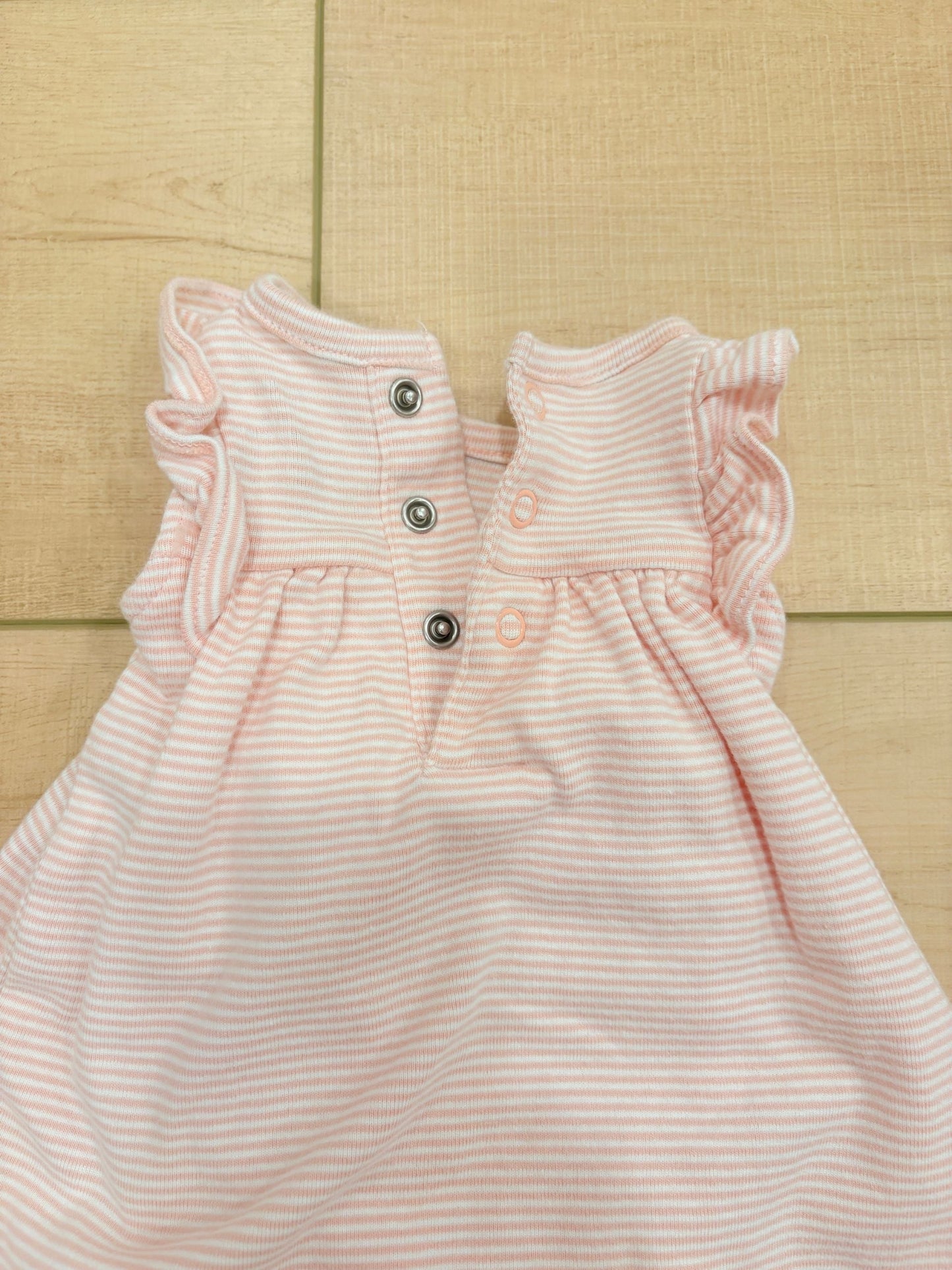 #37 NB Girls Carter's Dress Onesie Bodysuit