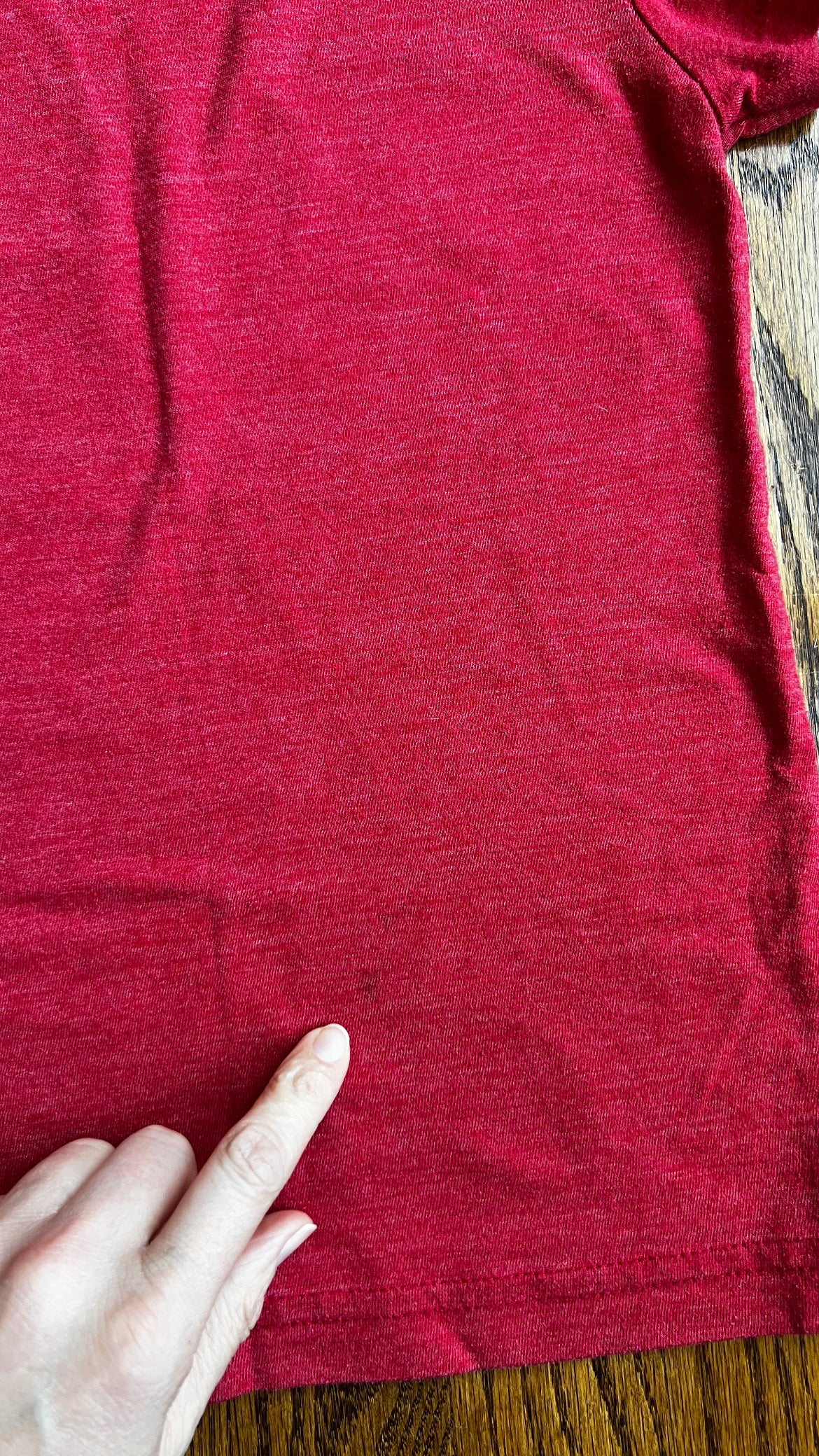Seller #115 - Homage Kids Size 6 Script Ohio (Ohio State) Red Tee, GUC (Read Description)