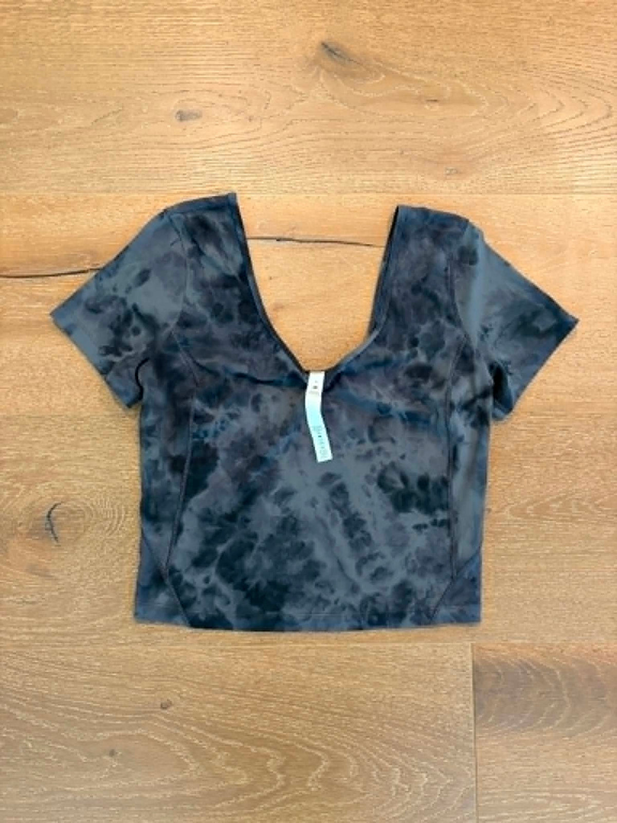 Seller #193 New-with-Rip-Tag Lululemon Women's Size Medium Diamond Dye Pitch Grey Graphite Grey Align Top