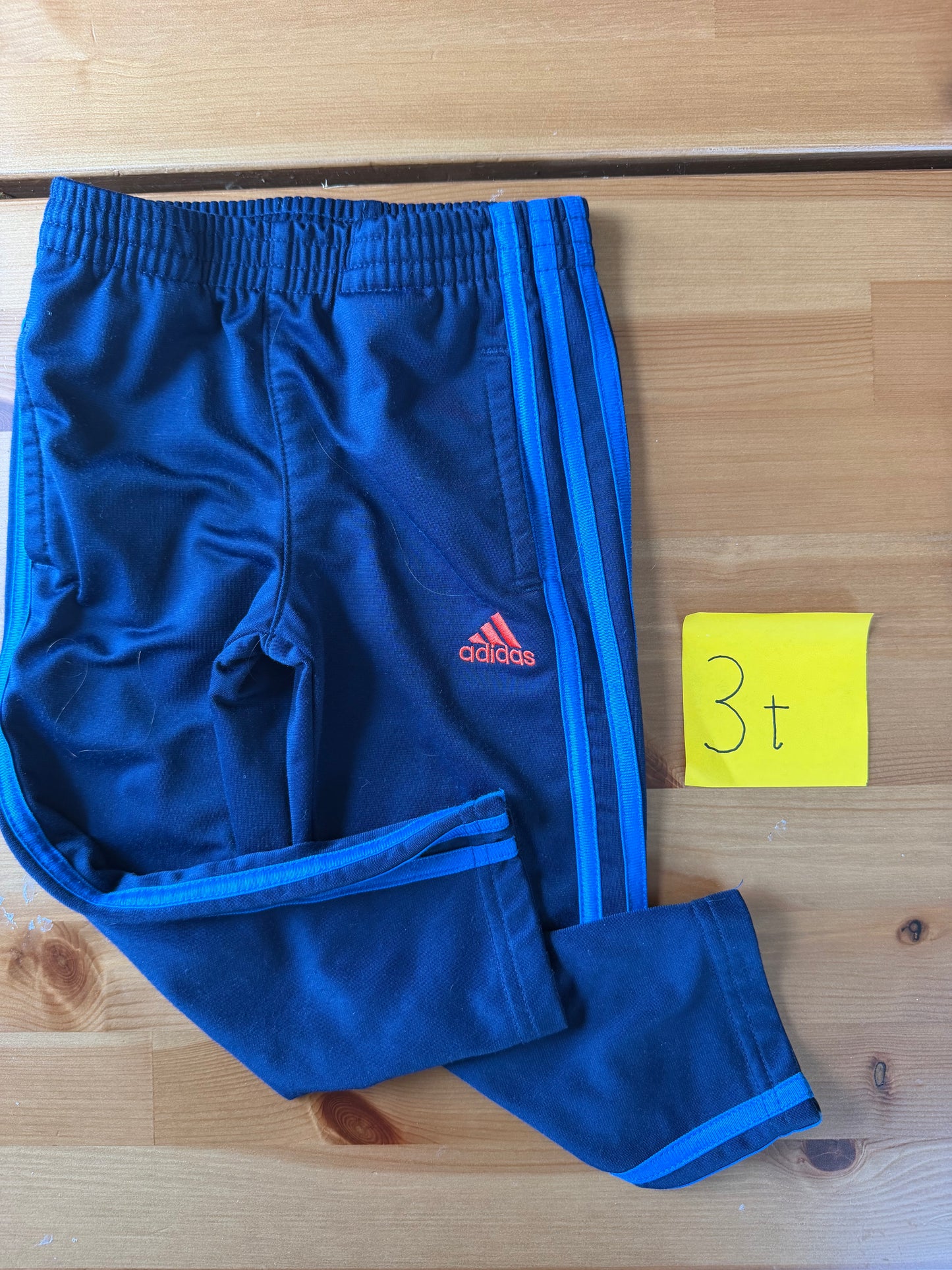 Seller #94 Boys 3t Nike and Adidas Navy Track Pants
