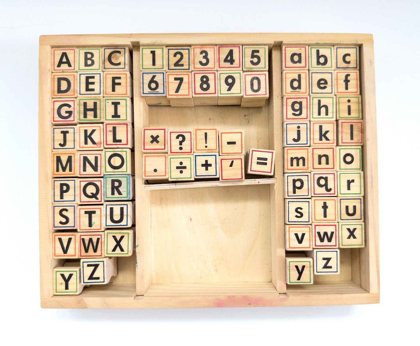 #153 Melissa & Doug Alphabet Stamp Set