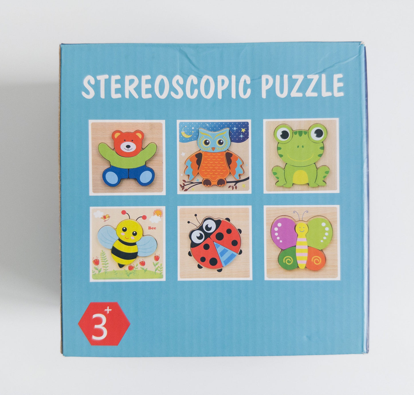 #153 Set of 6 Wooden Animal Puzzles