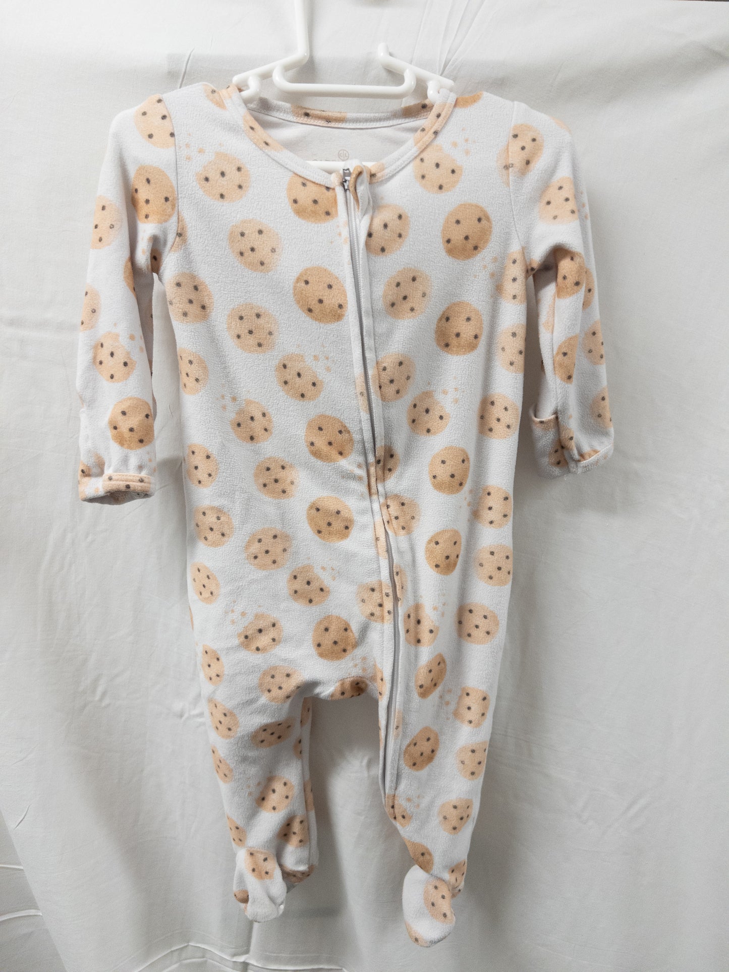 #151 gender neutral Christmas cookie pajamas (Caden Lane) 3-6 months