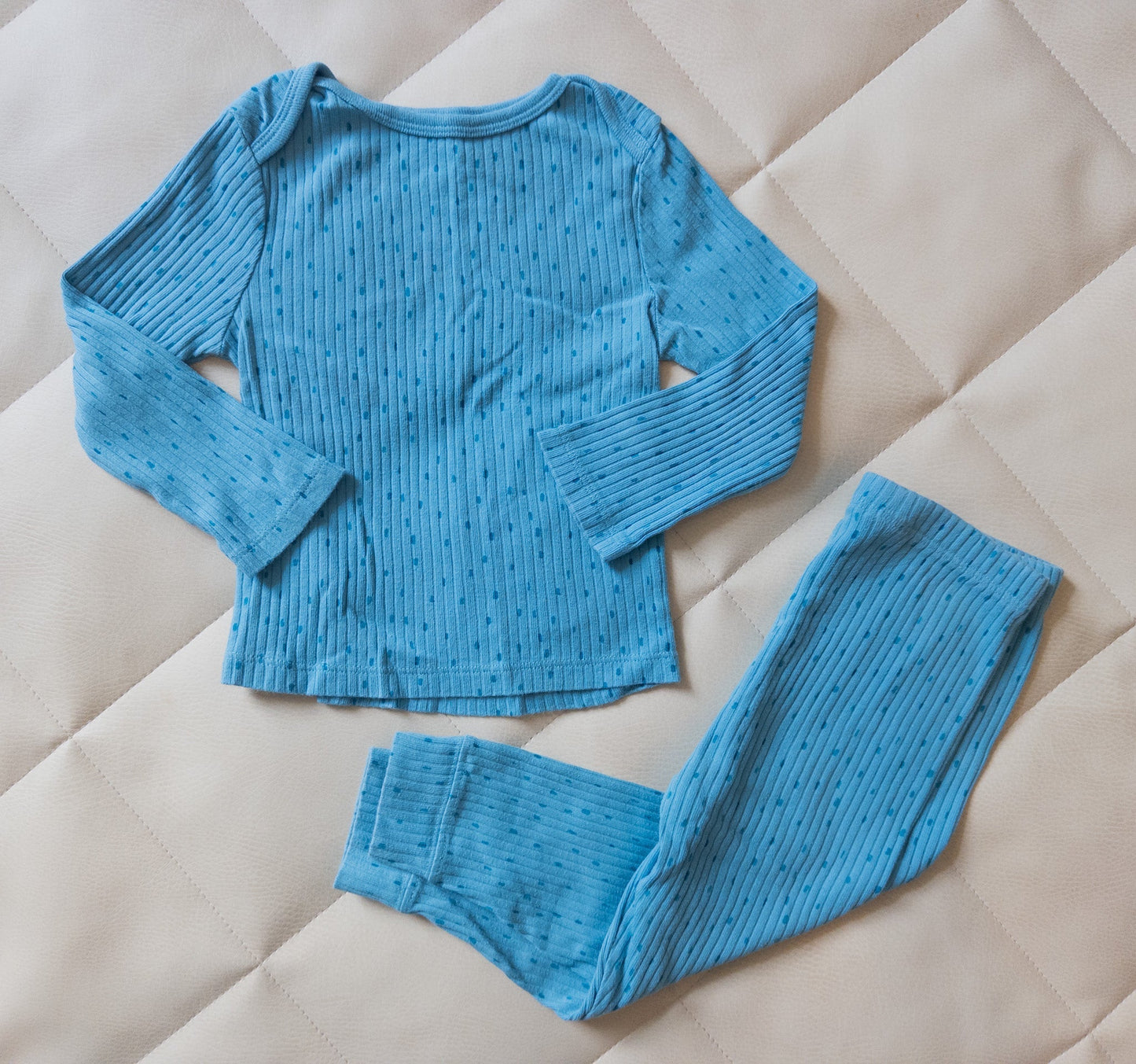 #152 Cloud Island 18m cozy pajama set - EUC