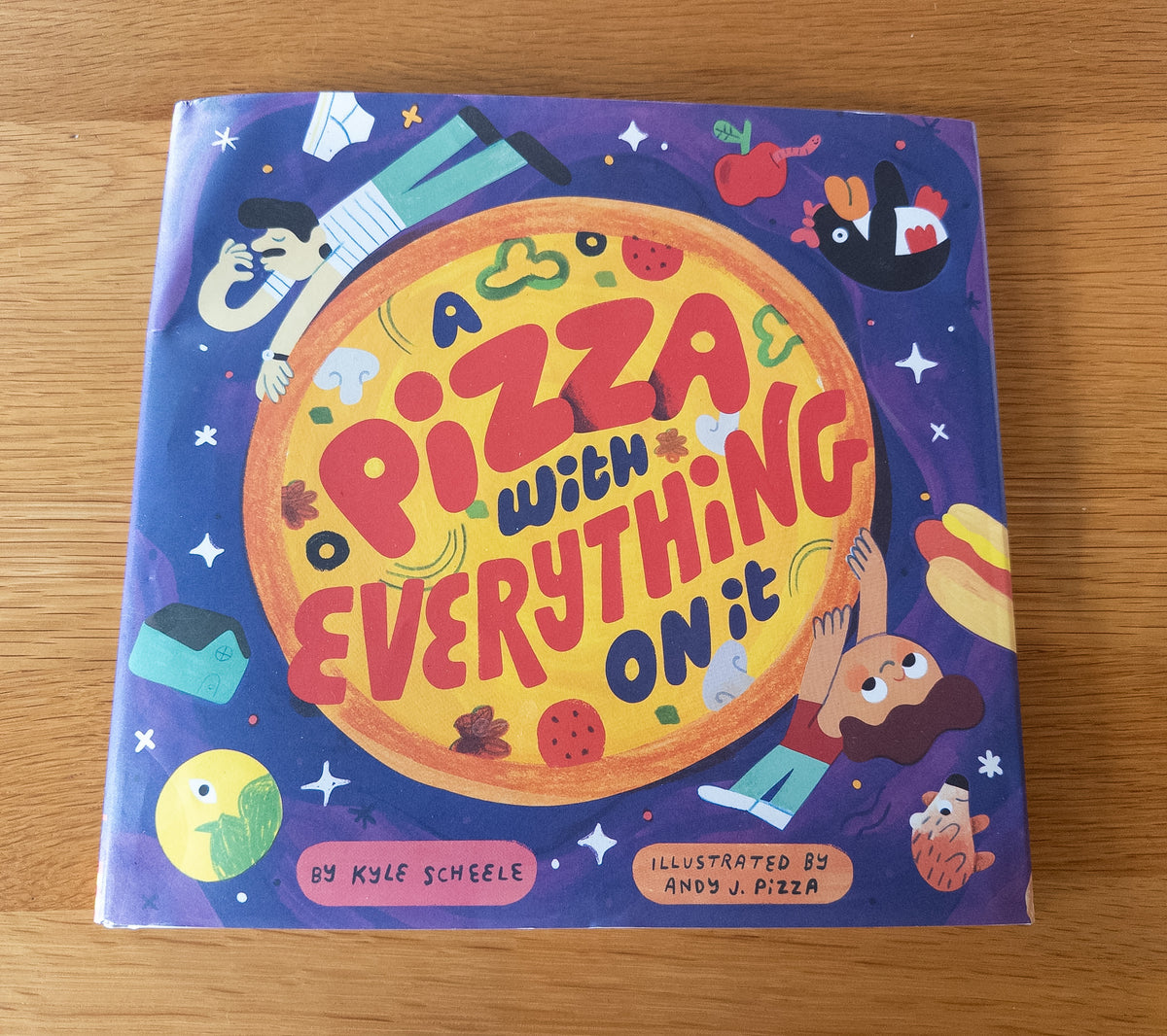 #37 A Pizza with Everything On It kids book - VGUC