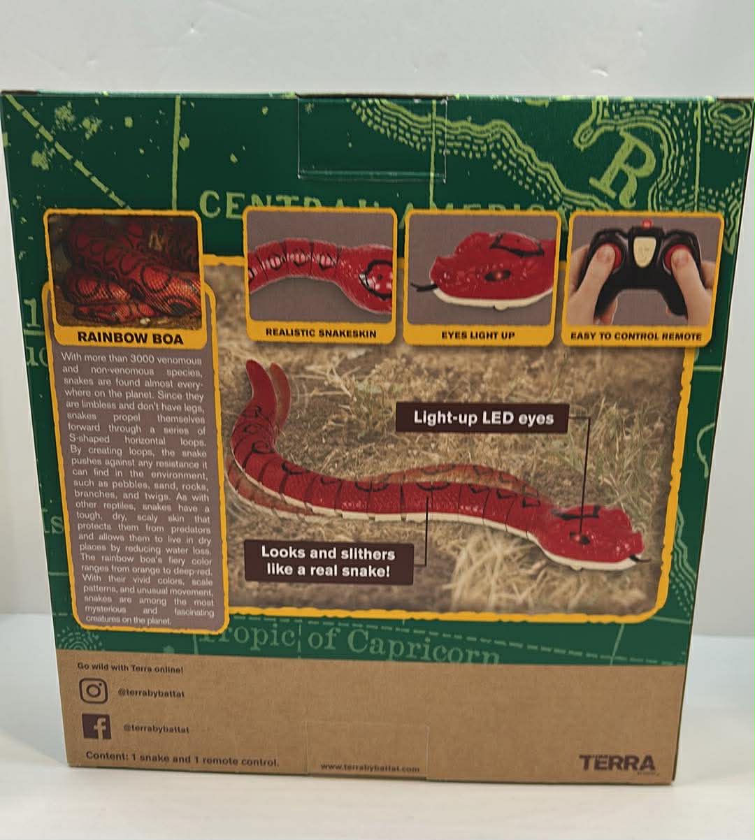 #99-Remote Controlled Rainbow Boa
