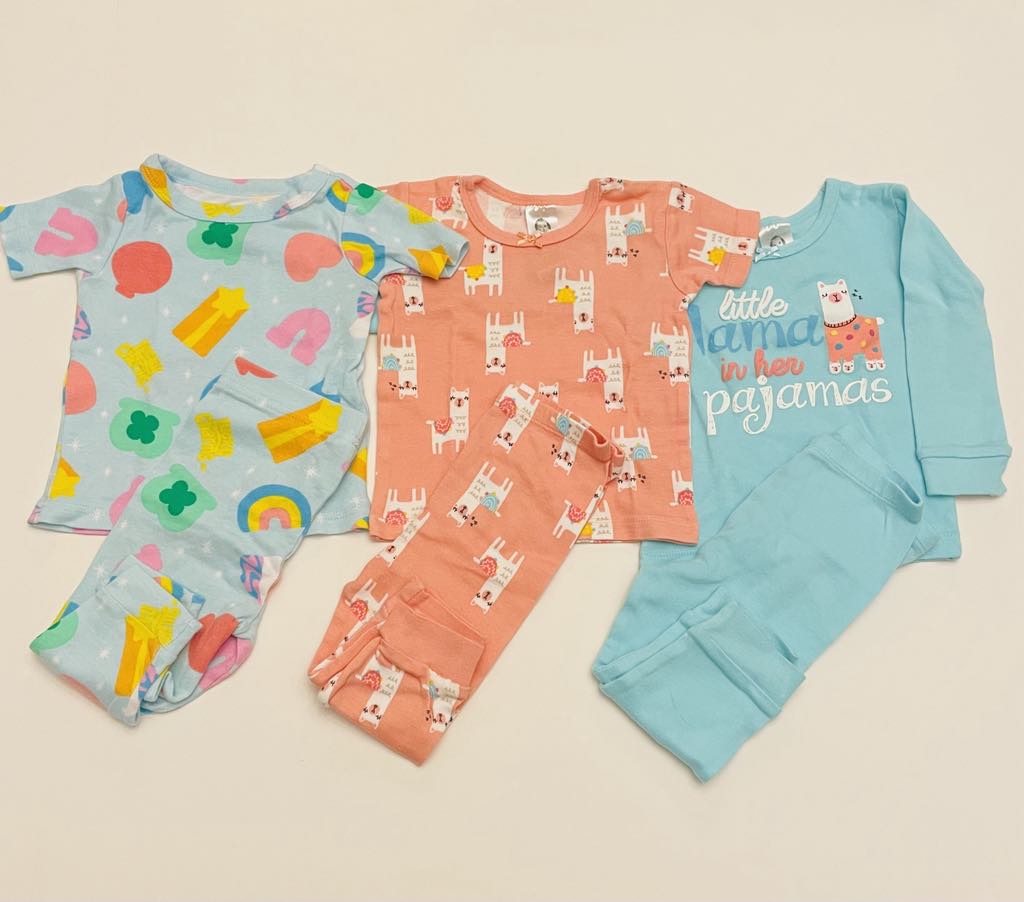 #75 - Girls 12M Gerber Pajamas Bundle
