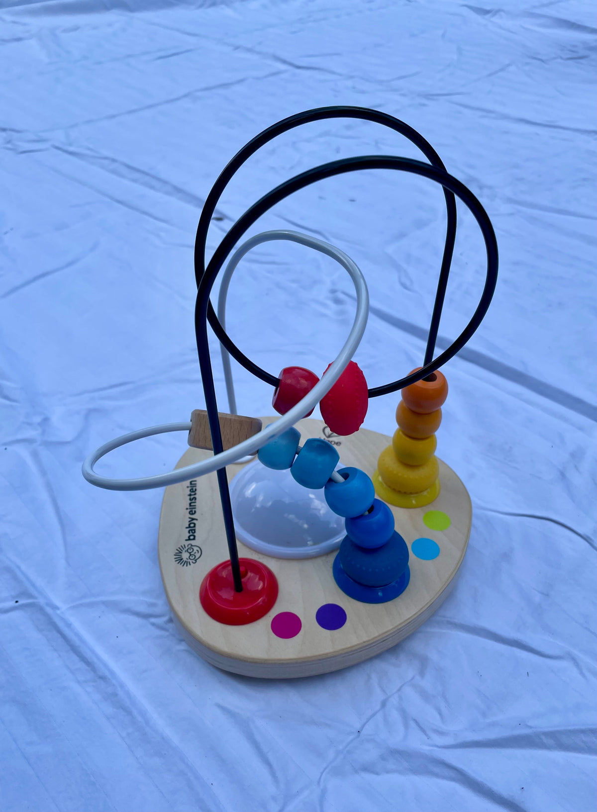 #32 Hape Baby Einstein Color Mixer Wooden Bead Maze Toddler Toy