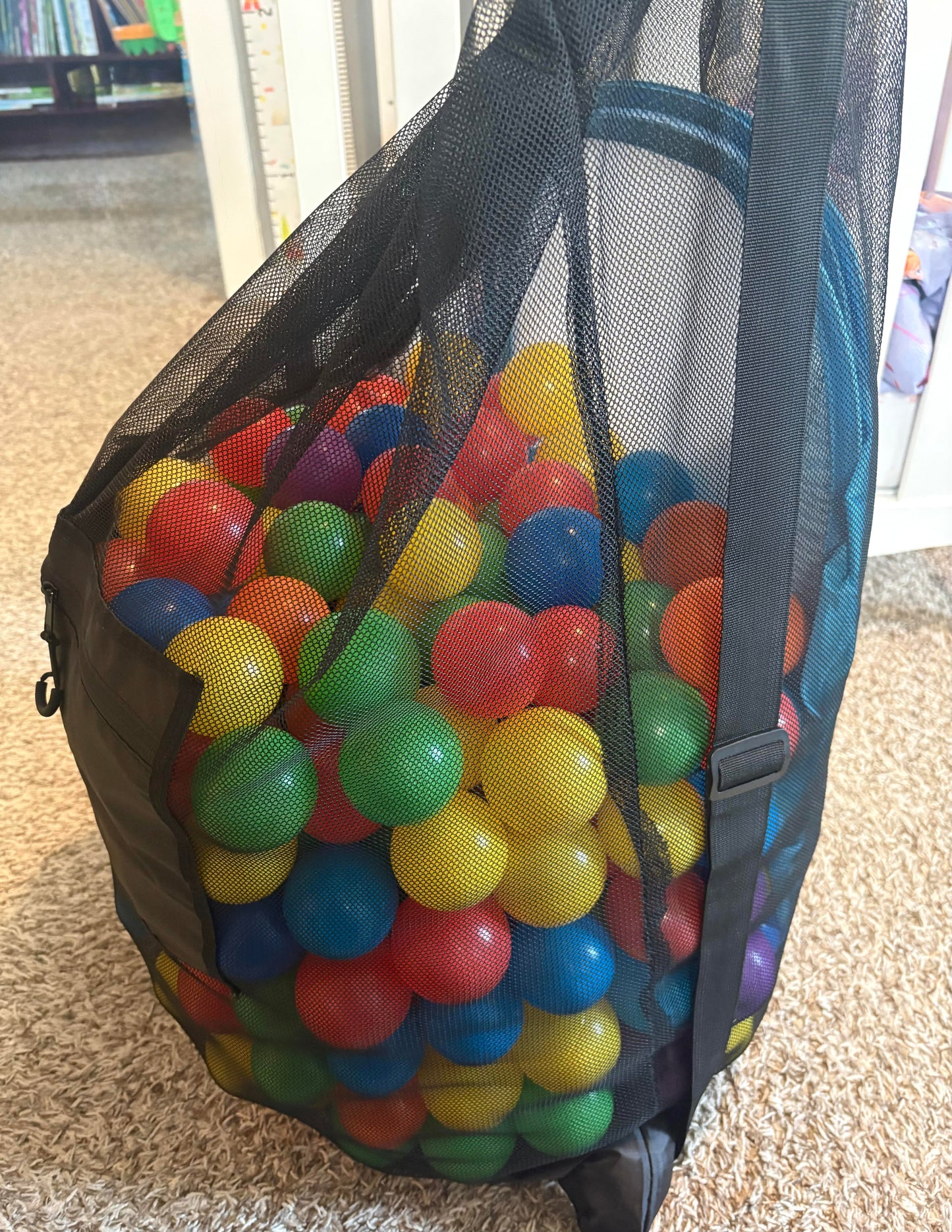 REDUCED #145 Foldable ball pit w/ balls and carrying bag