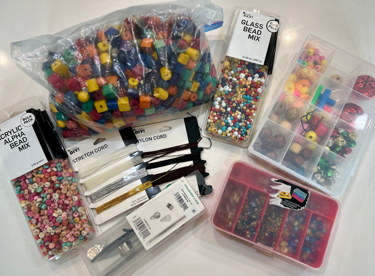 #32 Beading & Bracelet Making Supplies