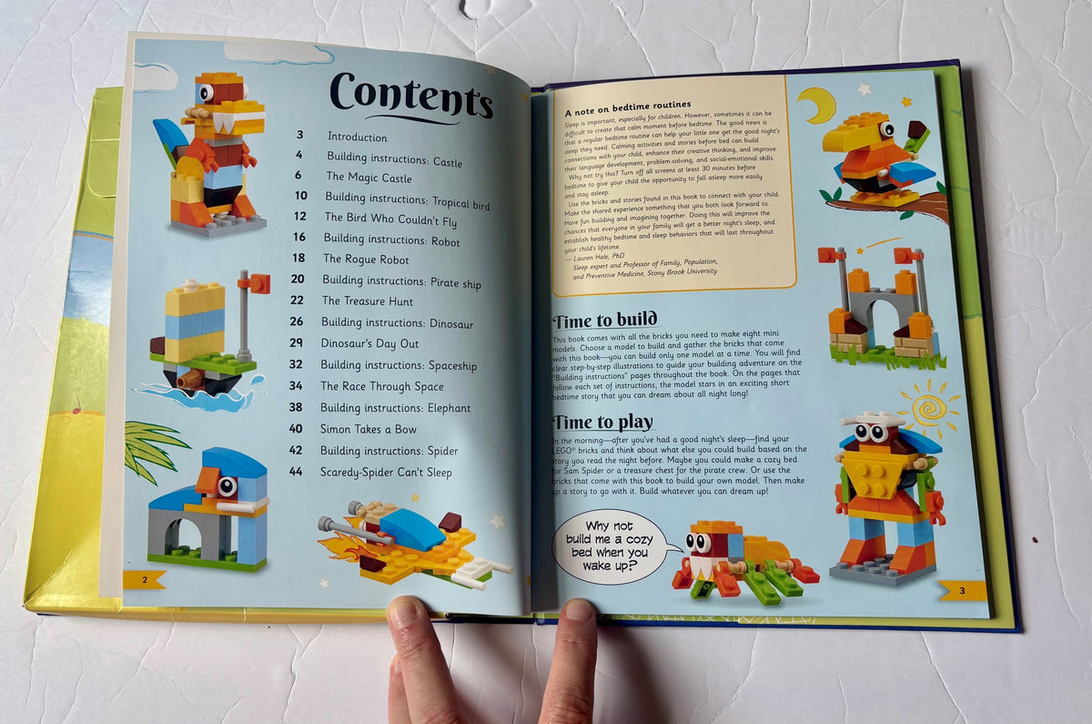 #154 Lego Bedtime Book and Build Set
