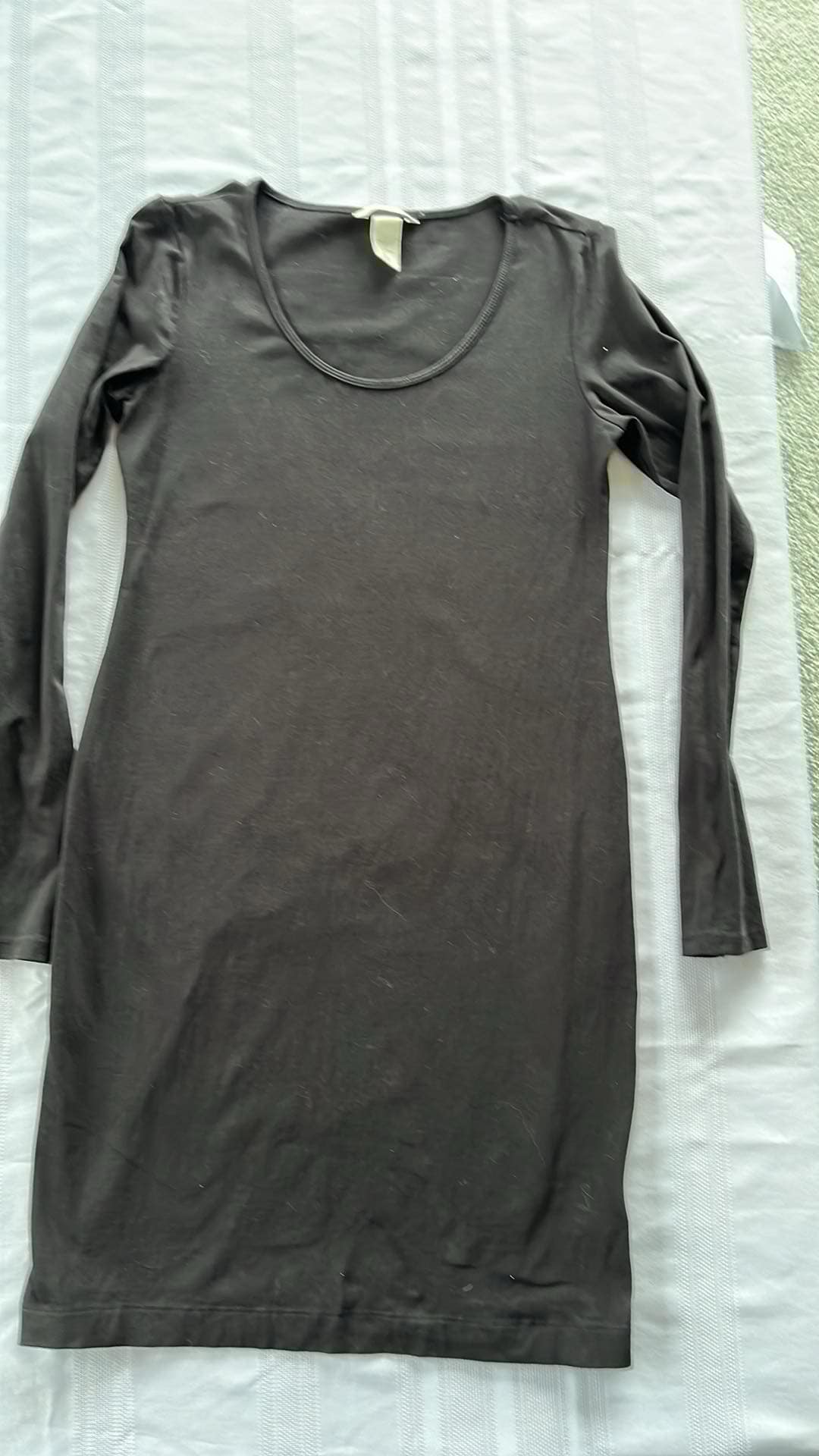 #29 Women's size M Black stretchy dress EUC