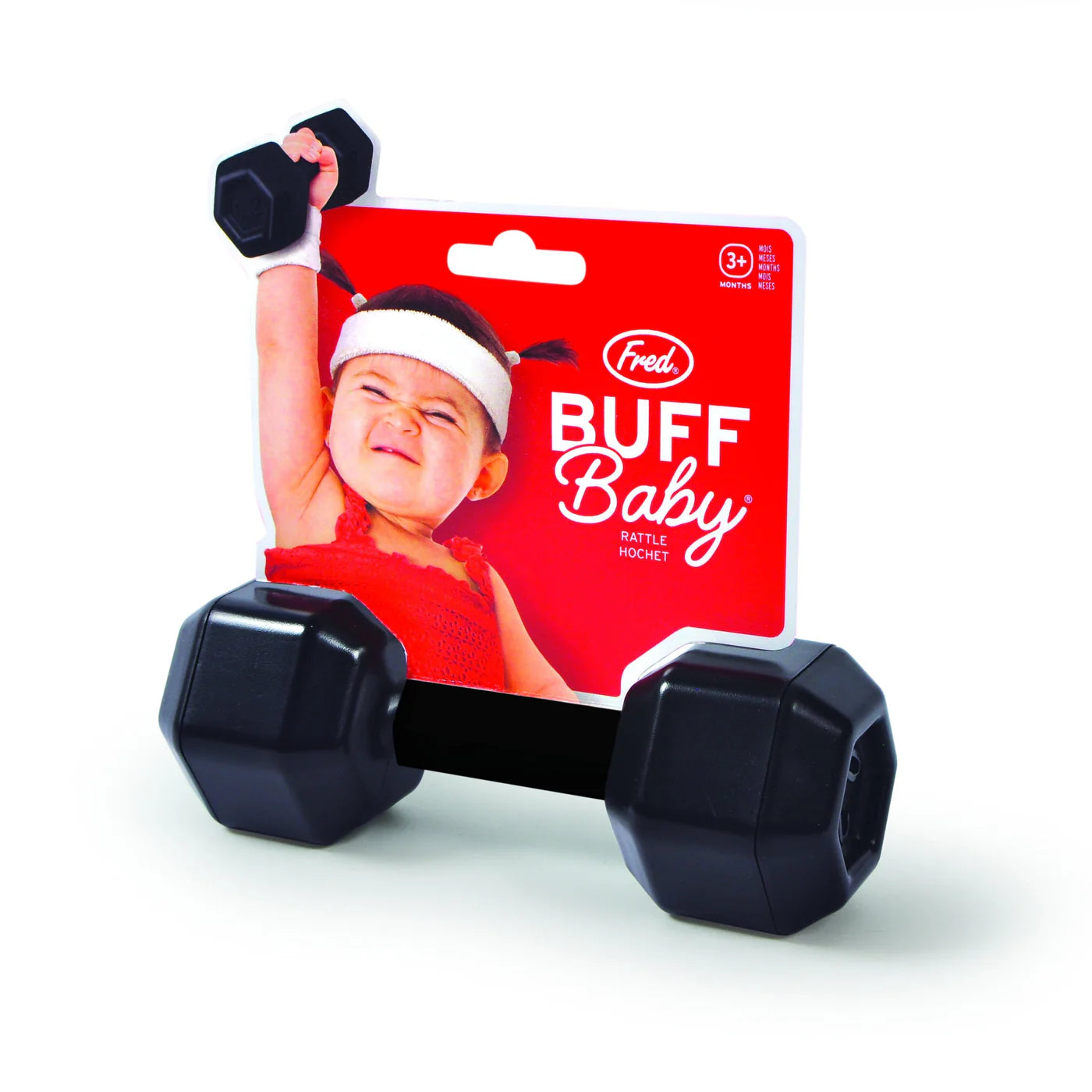 Seller #127 BUFF BABY - Dumbbell Rattle