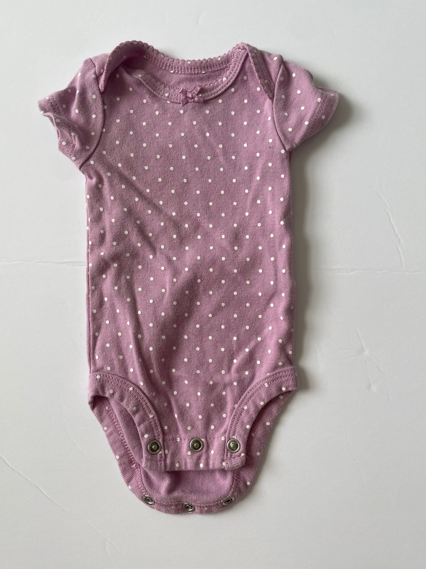 #3 PRICE REDUCED - Carters Onesies lot (4 total) girls size newborn