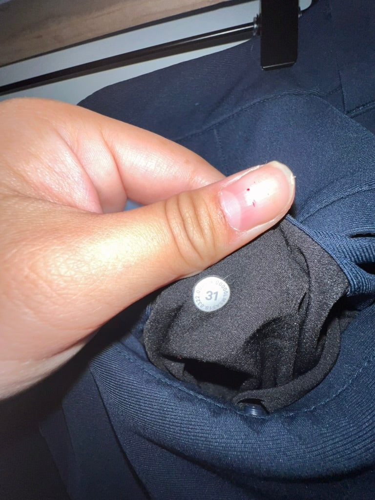 Seller #76 - Lululemon Commission Pant Slim *30" - True Navy - 31x30