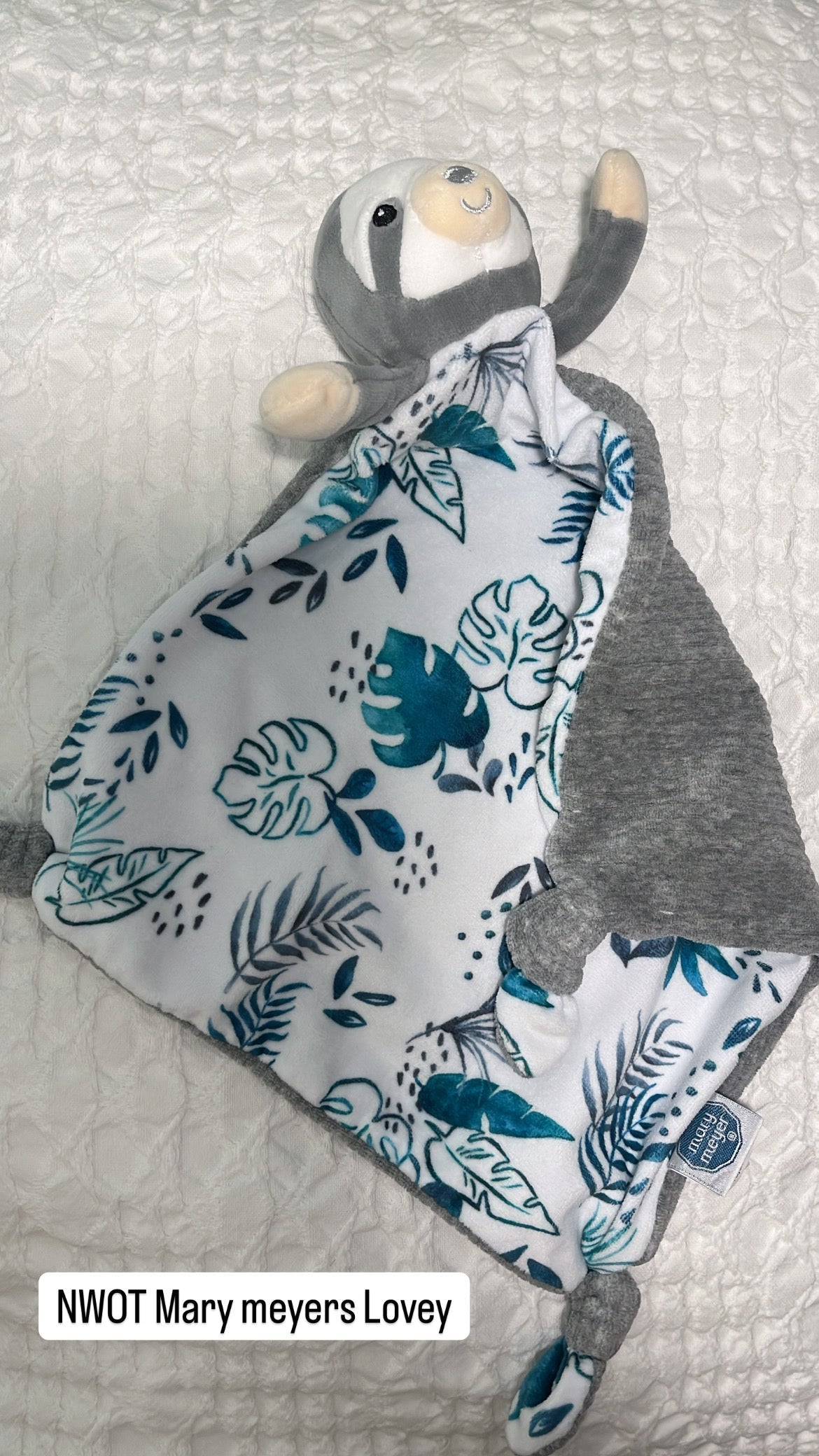 Seller #34- Mary Meyers Baby Sloth Lovey
