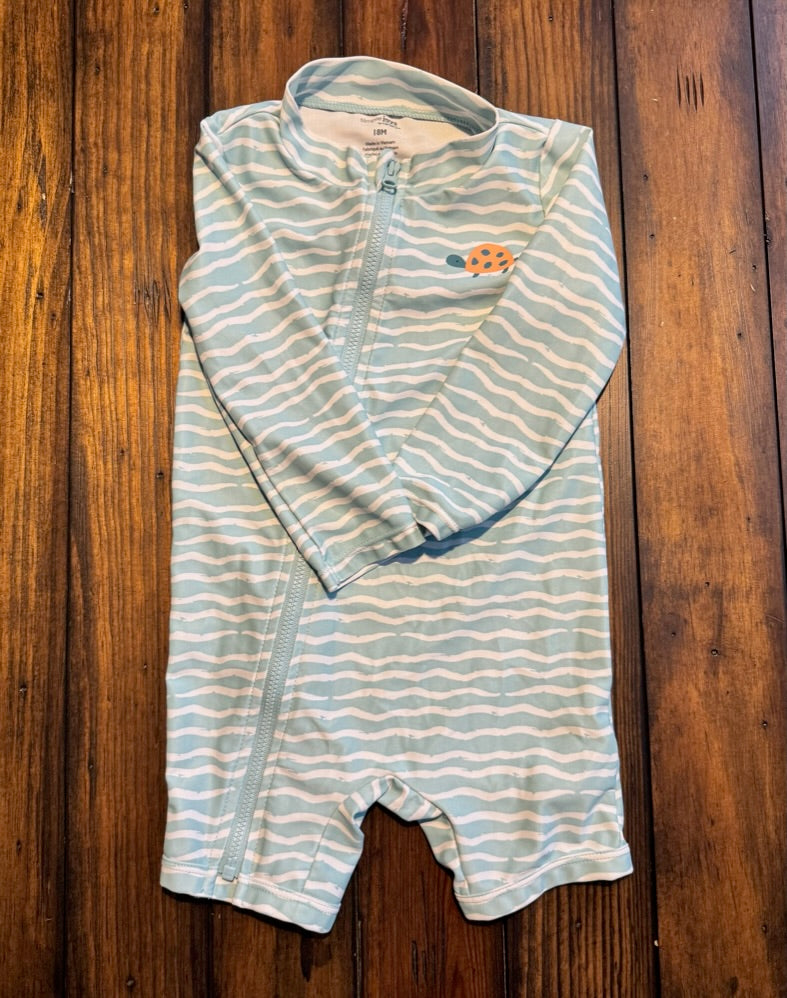 #42 Carters 18M Boys Swim Onesie