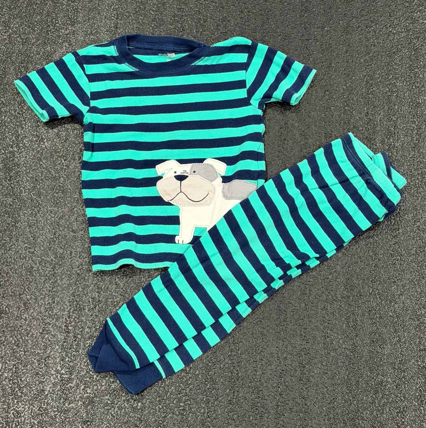 #42 Carters 2T Boys Dog Pajamas