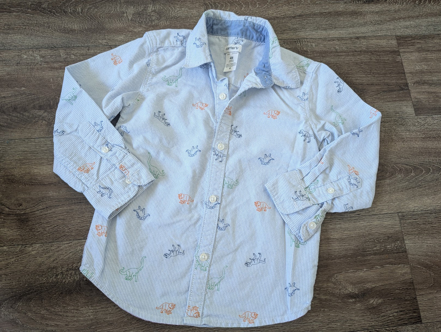 #144 - Carter's Size 4T casual dress shirt